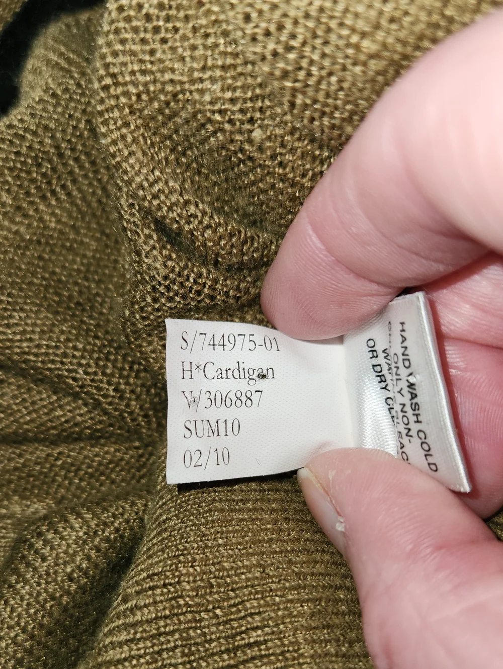 Banana Republic Heritage V-Neck Button Cardigan Men’s Size XL